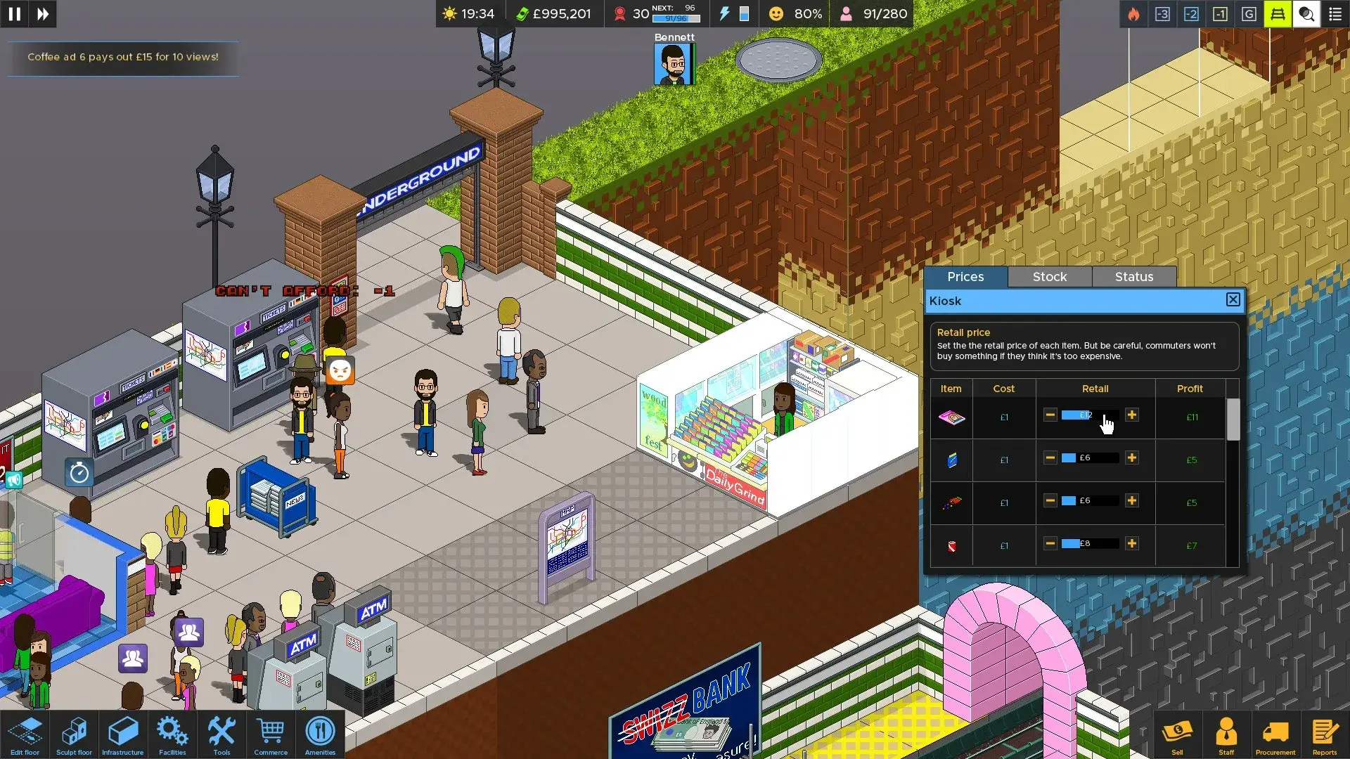 Overcrowd: A Commute 'Em Up thumbnail 6