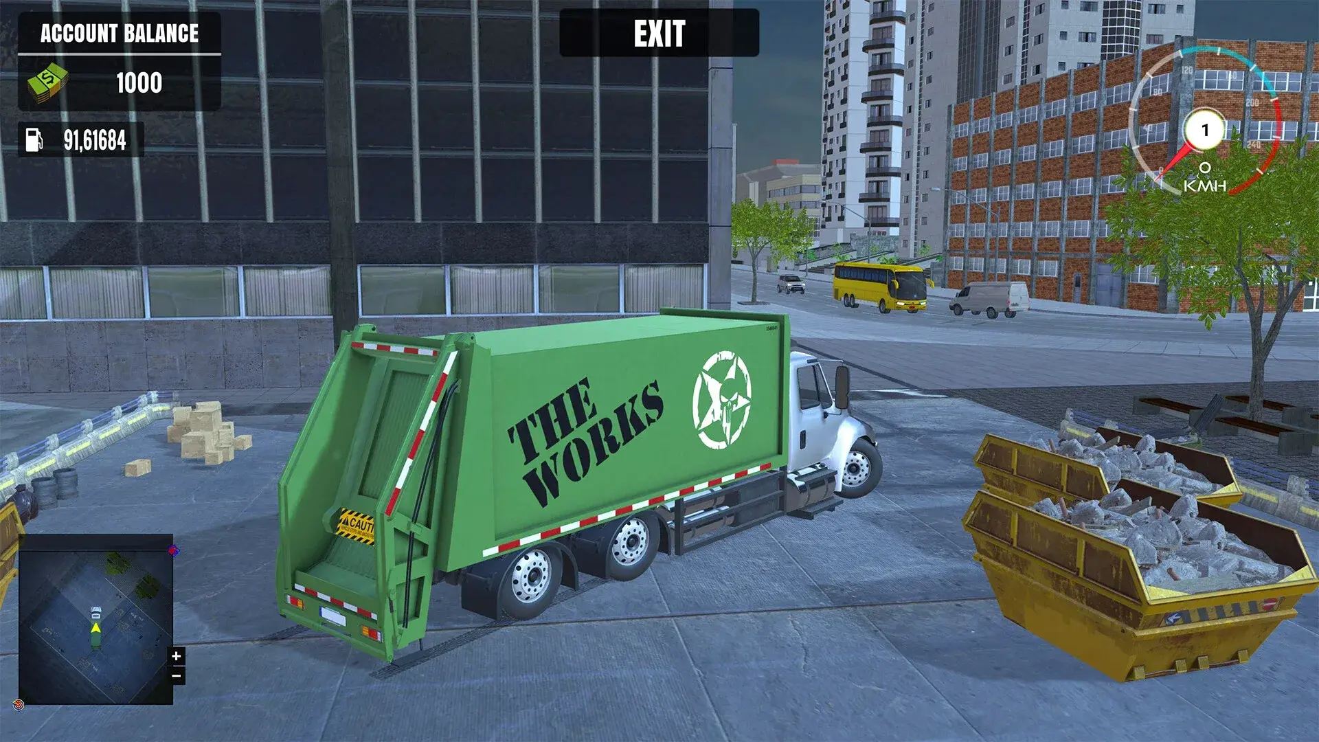 Garbage Truck Driving Simulator thumbnail 2