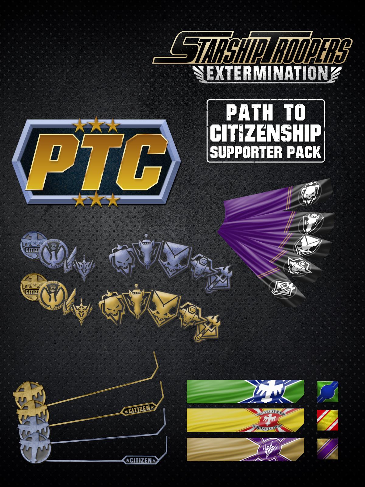 Starship Troopers Extermination : Path to Citizenship MEGA Pack