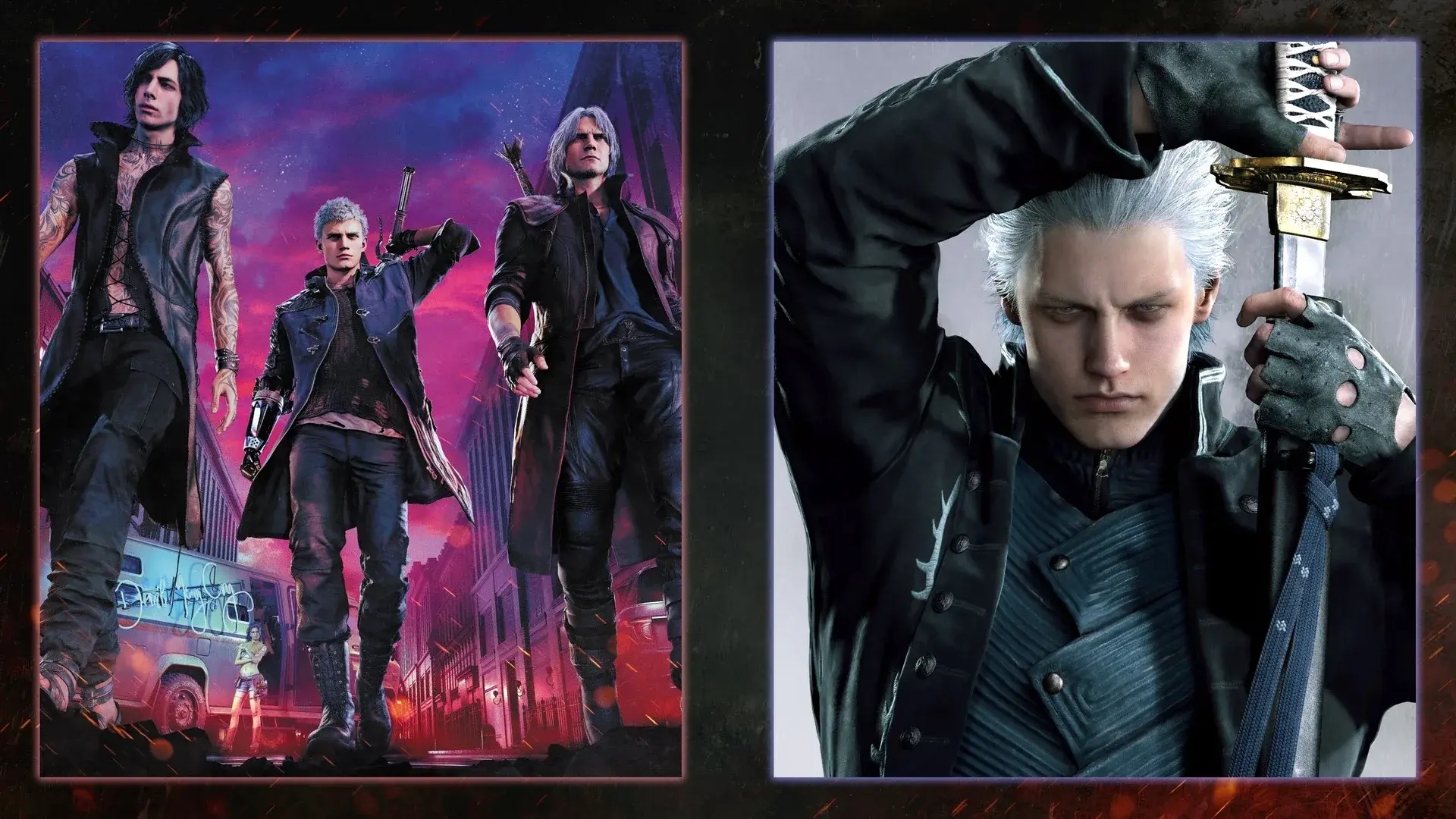 Devil May Cry 5 Deluxe and Vergil